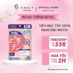 Viên uống mọc tóc giảm rụng đẹp da DHC Biotin 60 ngày Nhật