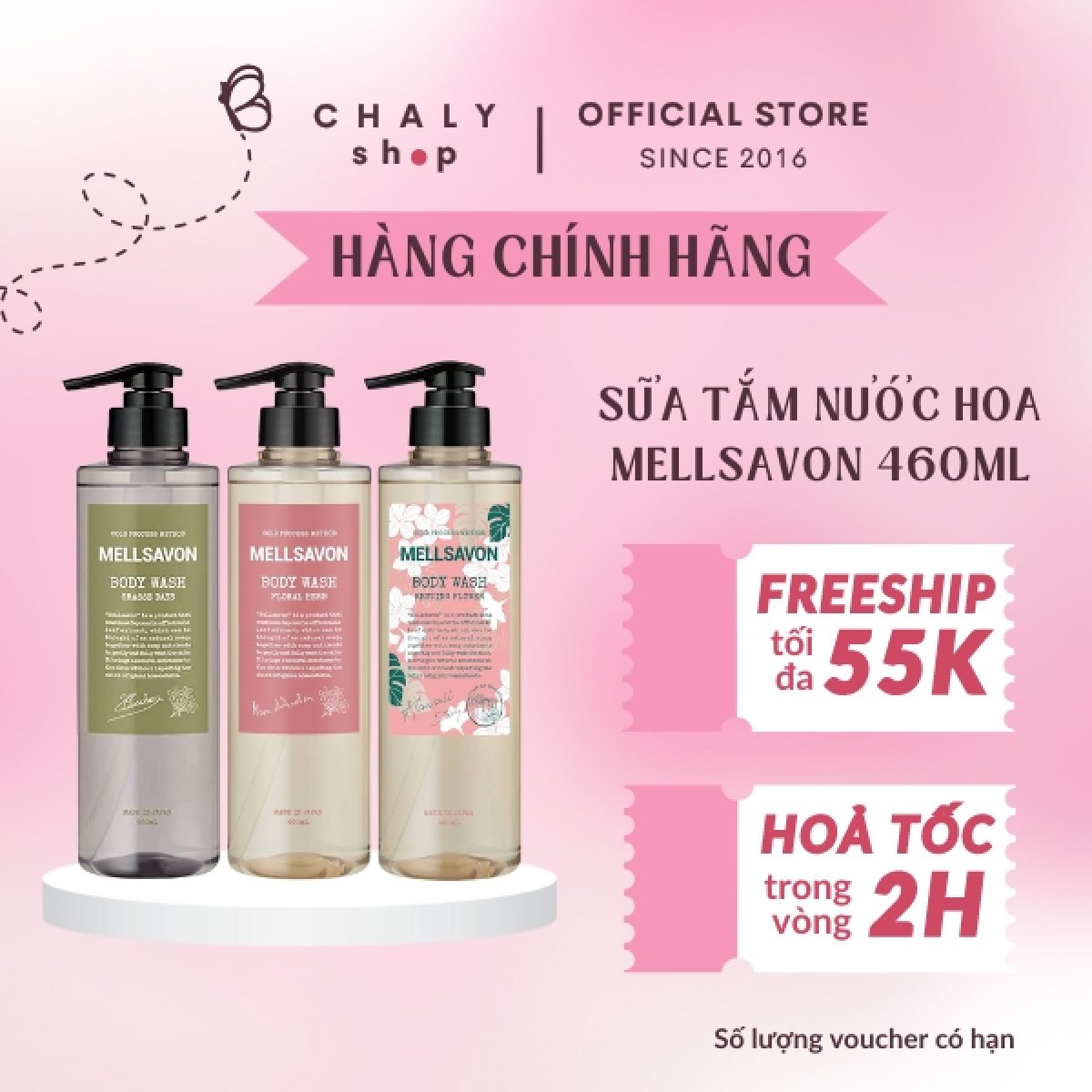 sữa tắm của nhật