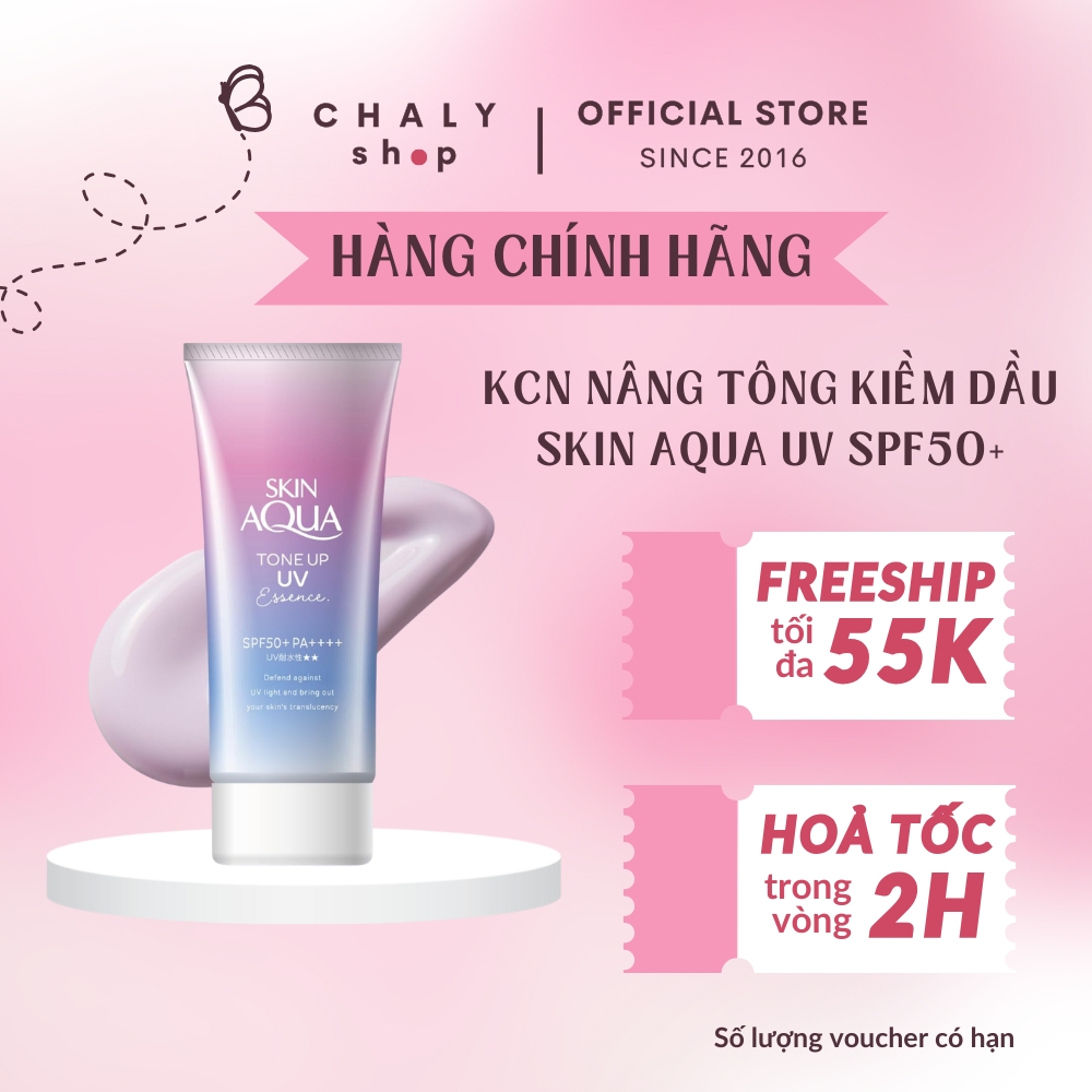 KEM CHỐNG NẮNG NÂNG TONE HÀN QUỐC DỊU NHẸ PHÙ HỢP MỌI LOẠI DA