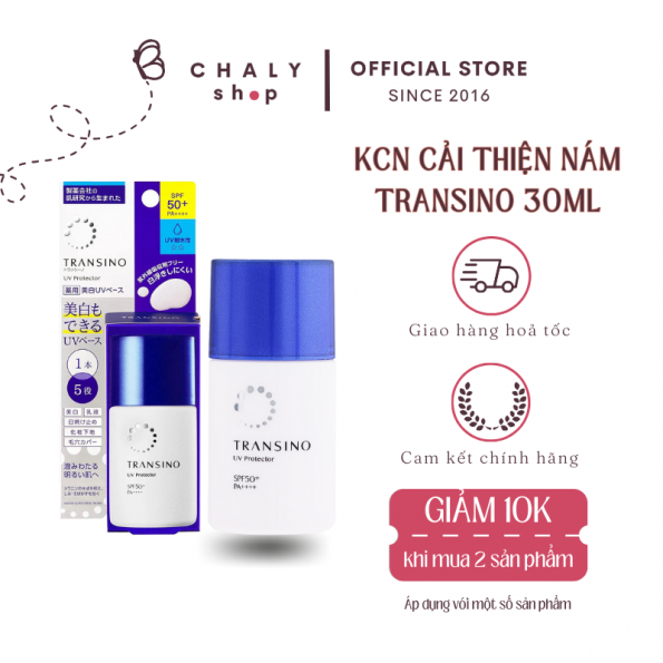 Kem chống nắng trị nám Transino Whitening Day Protector Nhật