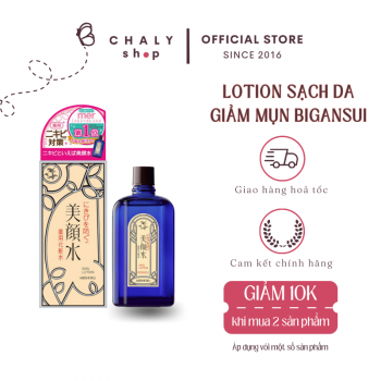 Nước hoa hồng trị mụn Bigansui Medicated Skin Lotion Meishoku 90ml