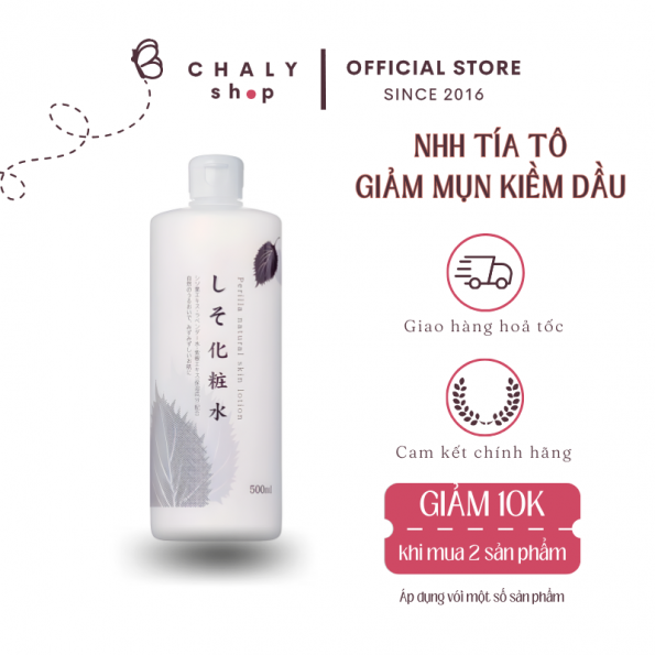 Nước hoa hồng lá tía tô trị mụn Shiso Lotion Nhật Nước hoa hồng lá tía tô trị mụn Shiso Lotion Nhật