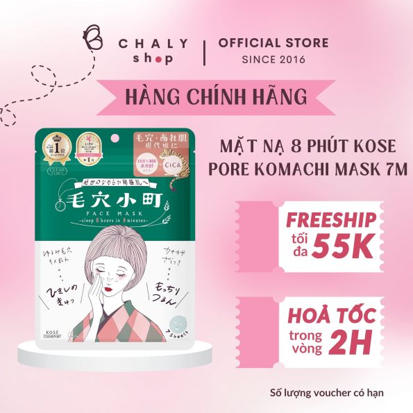 Mặt nạ 8 phút Kose Pore Komachi Mask