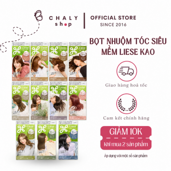Thuốc nhuộm tóc dạng bọt Kao Liese Prettia Nhật mẫu mới