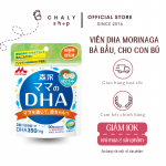 Viên uống bổ sung DHA, lợi sữa cho bà bầu Morinaga Nhật